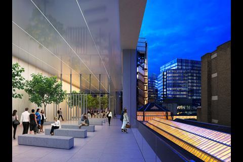 1 Leadenhall roof terrace